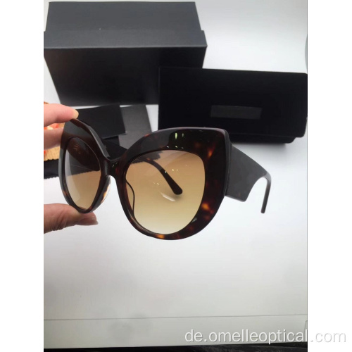 Ovale UV-Schutz-Sonnenbrille für Frauen